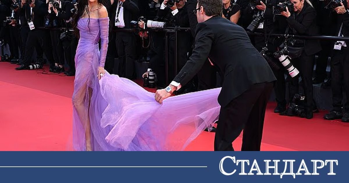 Деми Мур превзе Кан в лилаво