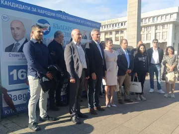 Ген. Стефан Янев в Бургас призова за смислен и съзидателен диалог
