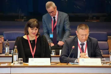 Сарафов рамо до рамо с Кьовеши на важна среща на прокурори