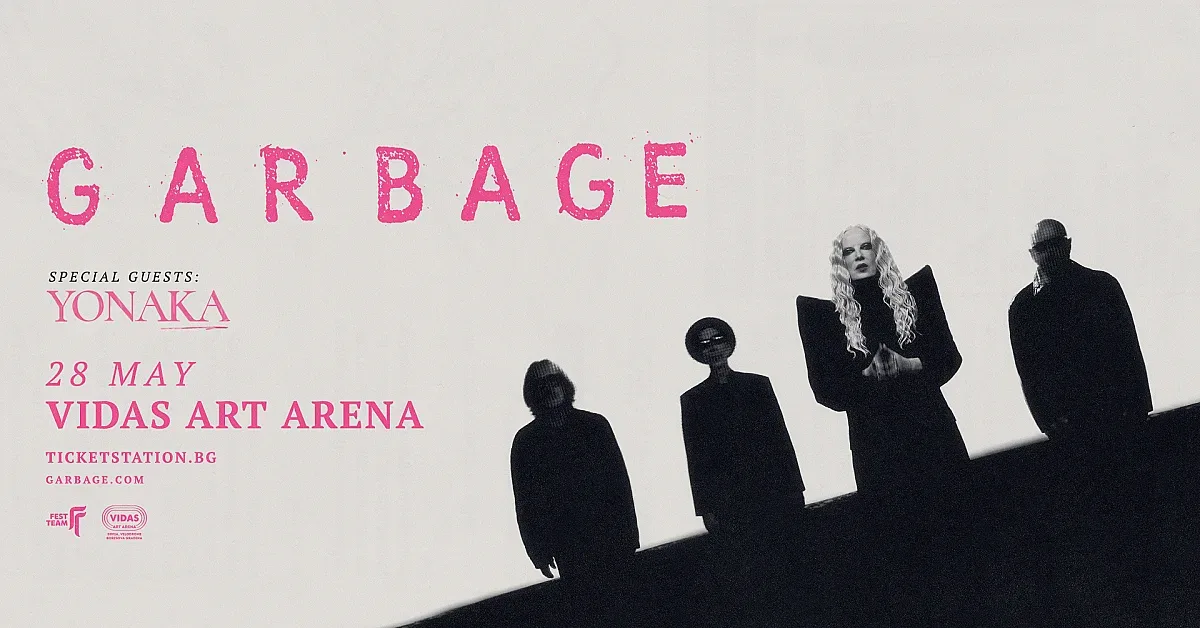 YONAKA подгряват Garbage на 28 май в София