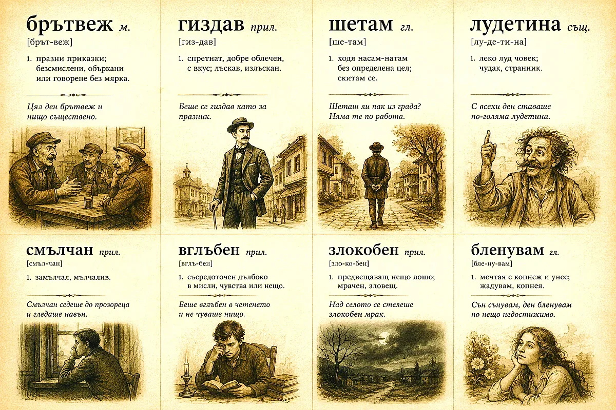 22 български думи, които имат сърце и душа