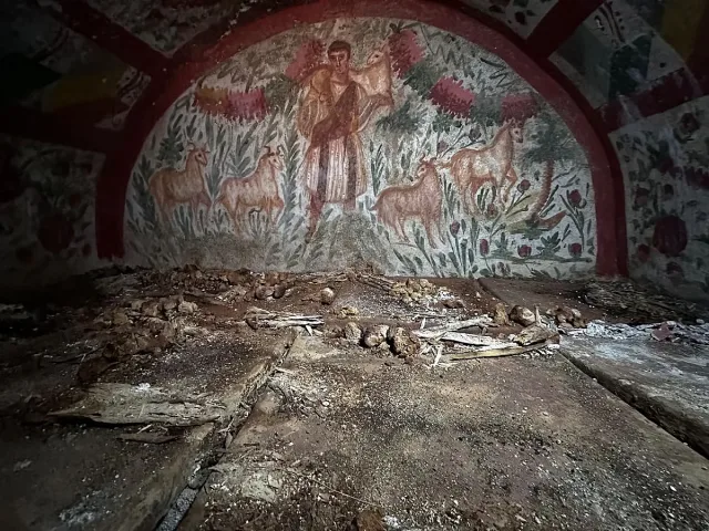 Сензация в Турция: Откриха фреска на Исус Христос с къса коса