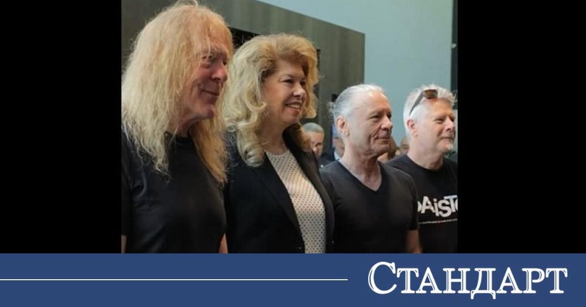 Йотова се срещна с рок легендите от Iron Maiden