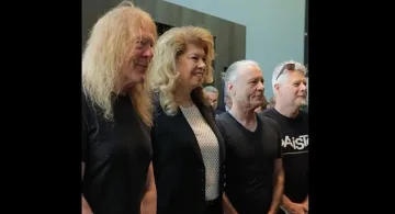 Йотова се срещна с рок легендите от Iron Maiden
