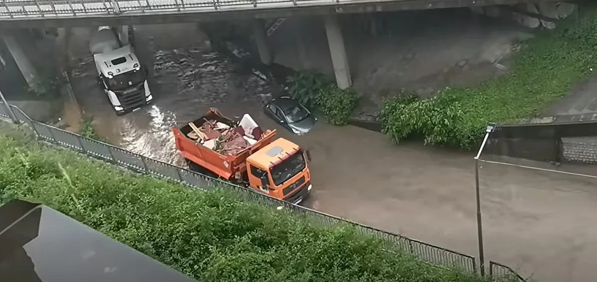 Втори воден ад над знаков български град (ВИДЕО) ОБНОВЕНА