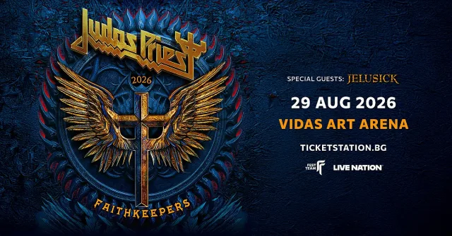 JELUSICK са специалните гости на концерта на Judas Priest в София
