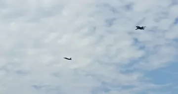 Исторически момент за българските изтребители F-16 