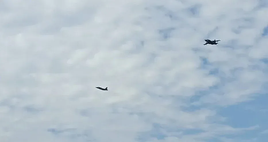 Исторически момент за българските изтребители F-16