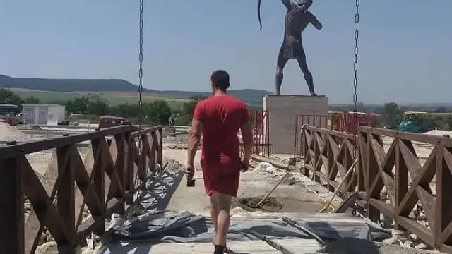 "Историческият парк" се срина