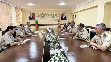 Азербайджан и България разширяват военното си сътрудничество