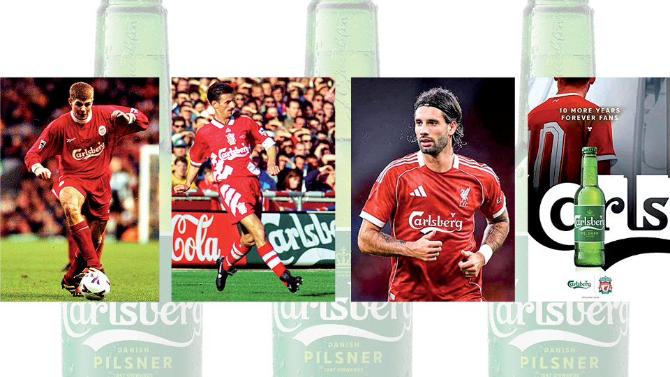 Carlsberg и Ливърпул - най-дългото и магическо спонсорство във Висшата лига
