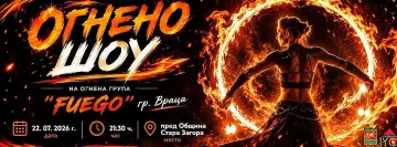 Стара Загора посреща зрелищното огнено шоу на група „FUEGO“