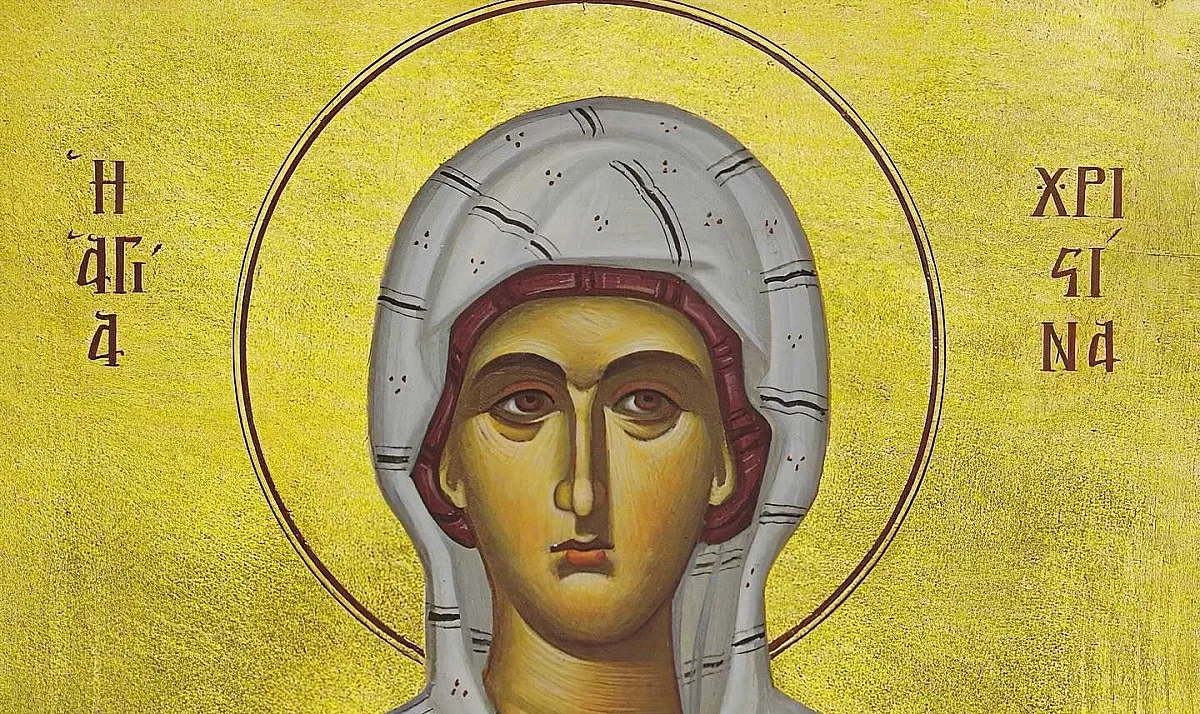 Знаците на Света Христина вещаят есента