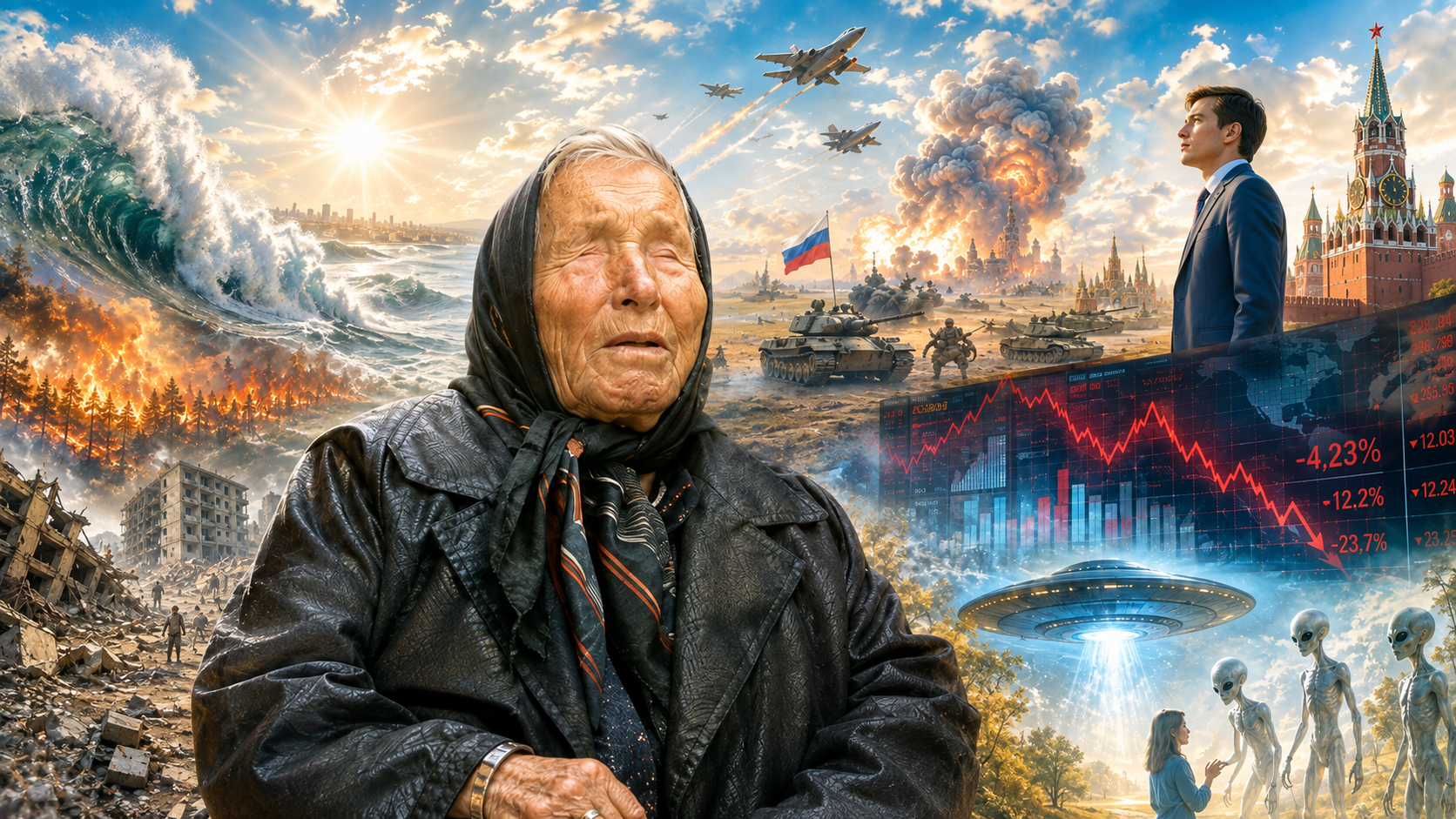 Шест страховити сценария на Ванга за 2026 година