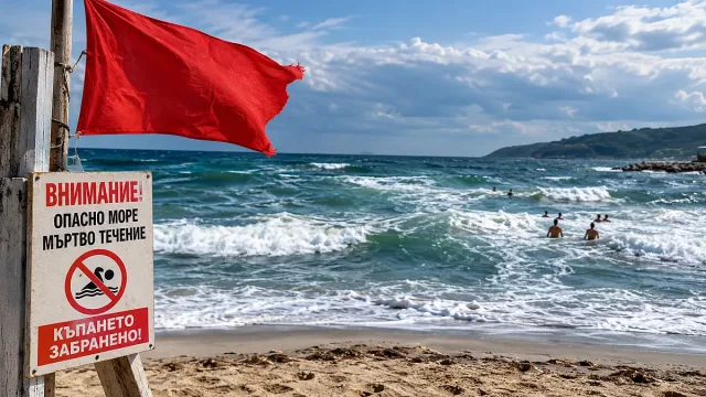От утре морето става опасно. Повлича и най-добрите плувци