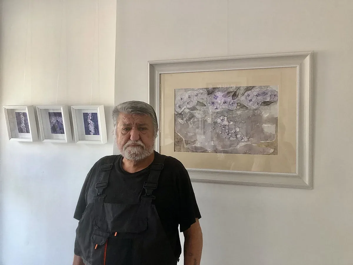 Вежди Рашидов: Акварелът е магия от сливането на цвета с водата