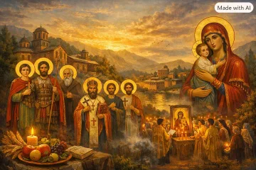 Почитаме светец, предизвикал земетресение! Черпят озарените имена