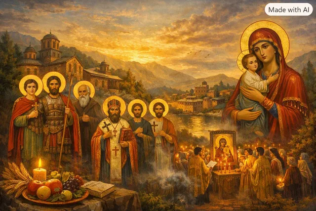 Почитаме светец, предизвикал земетресение! Черпят озарените имена