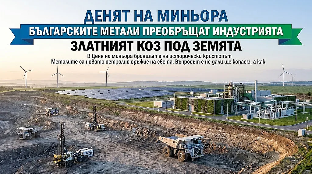 Златният коз под земята. Българските метали преобръщат индустрията
