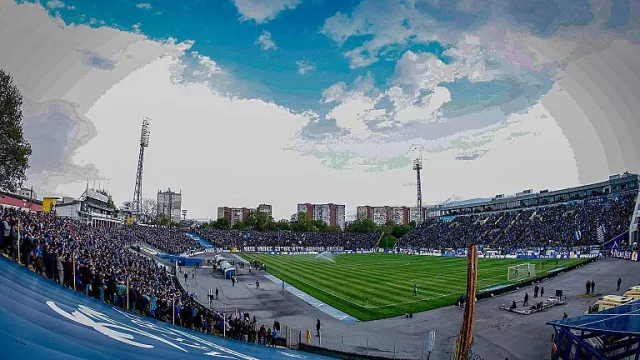 Геодезисти мерят за новия стадион на Левски