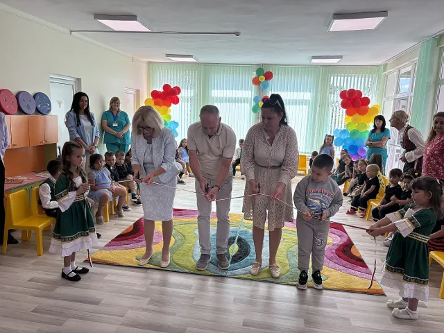 ДГ „Здравец“ в Енина с нов облик и нови възможности за децата
