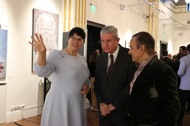 Изложбата на Исмаил Аджар бе тържествено открита в София