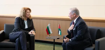 Йотова с ключова среща с крал Абдула II