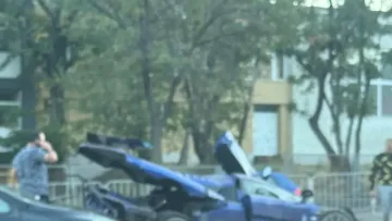 Ферари в София за стотици хиляди отиде на боклука