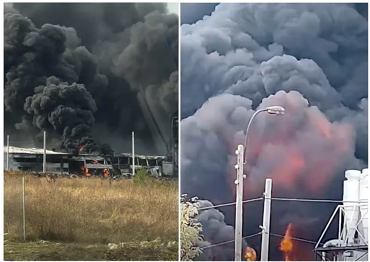 Огромен пожар, паника и загинал в наш град
