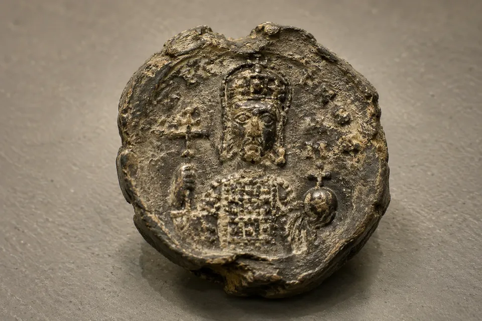 7 Patinated Seal of Tsar Simeon