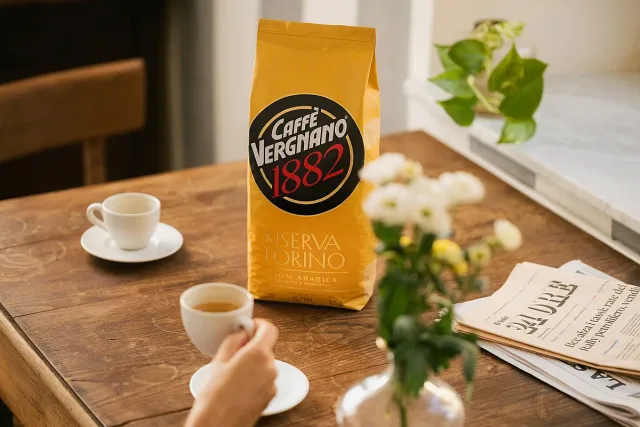 Caffè Vergnano отбелязва 144 години с премиерата на Riserva Torino в България