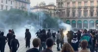 И Милано пламна, затвориха метрото