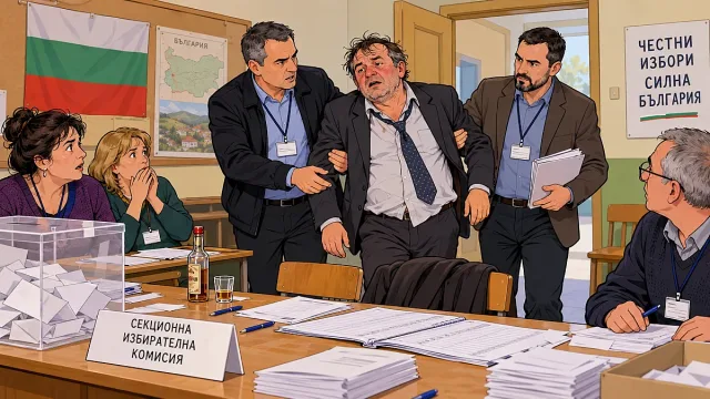 Урни, бюлетини и... алкохол. Голям куриоз на изборите