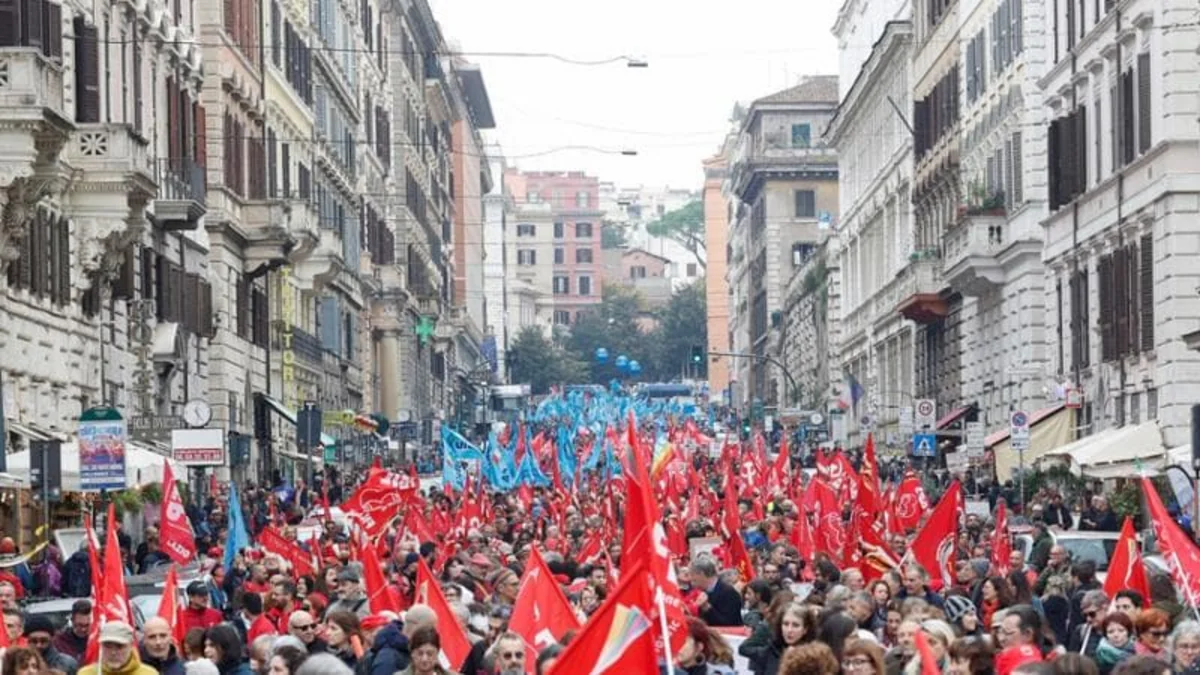 Невиждана обща стачка в Италия! Протест срещу войната в 100 пристанища