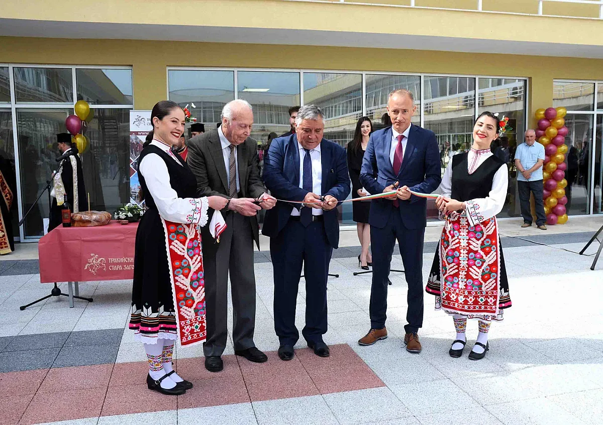 Откриха официално 12 и 13 корпус на Тракийски университет