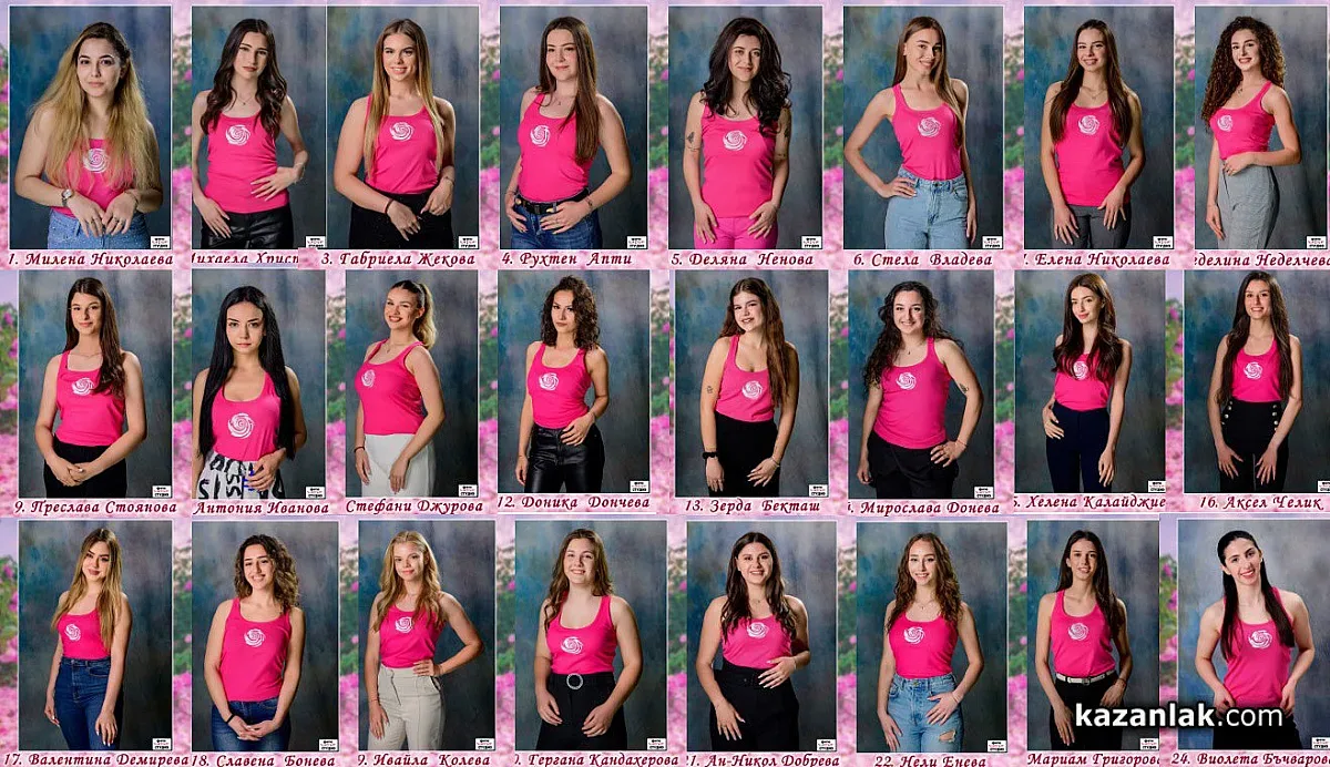 Вижте всички кандидатки за Царица Роза 2024