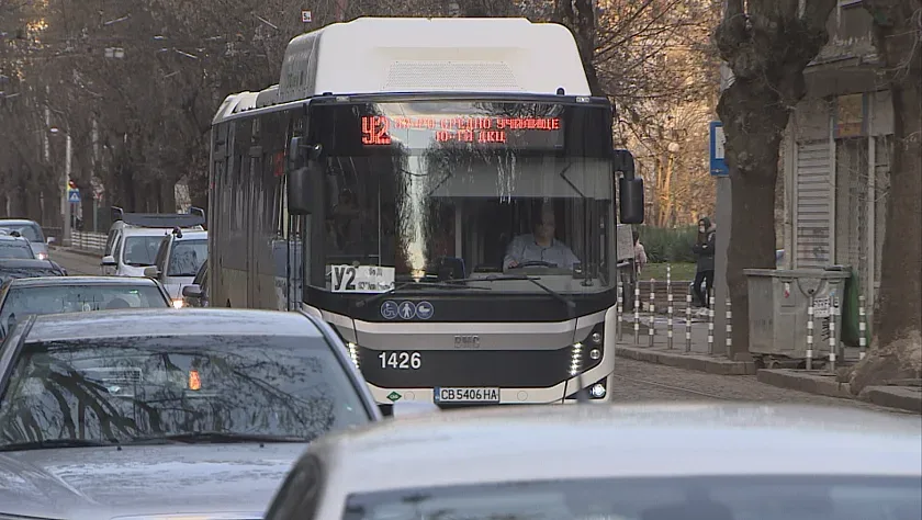 Промяна на автобусите до летище София