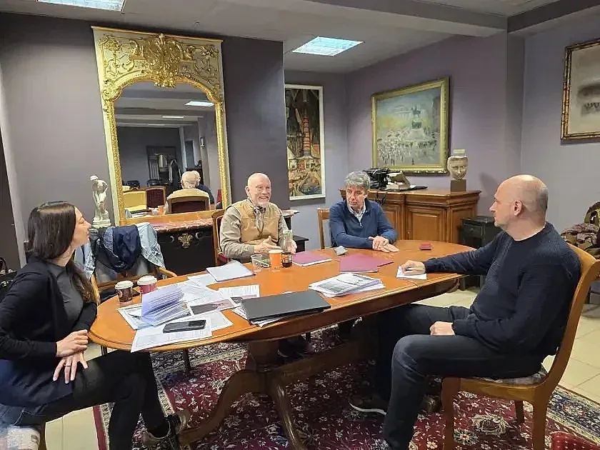 Джон Малкович проведе кастинг с трупата на Народния театър