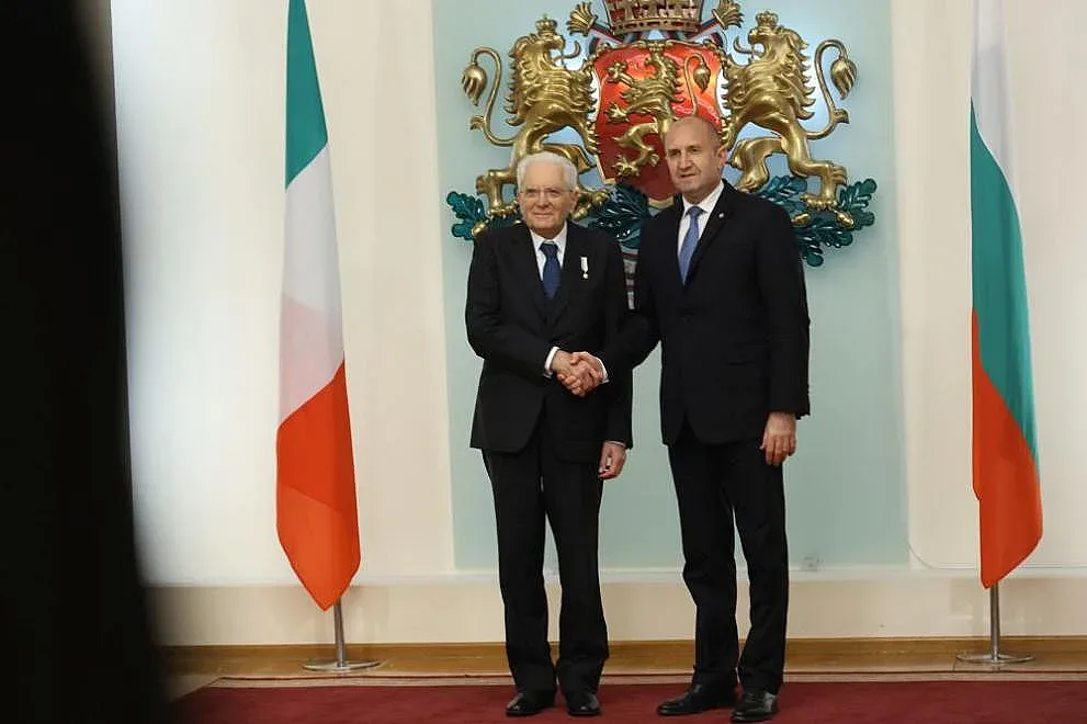 Какво обсъдиха Радев и президентът на Италия