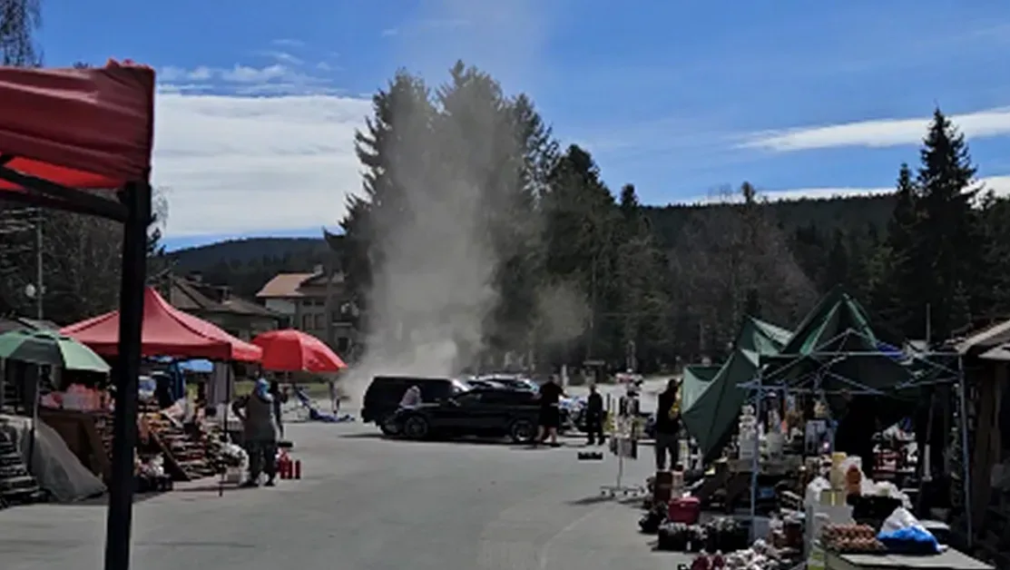 Прашен дявол стресна Юндола