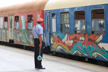 Пътуваме  до морето с  германски вагони