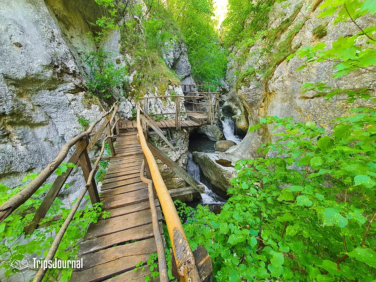 Стръмни стълби и висящи мостчета завладяват туристите на трънския край
