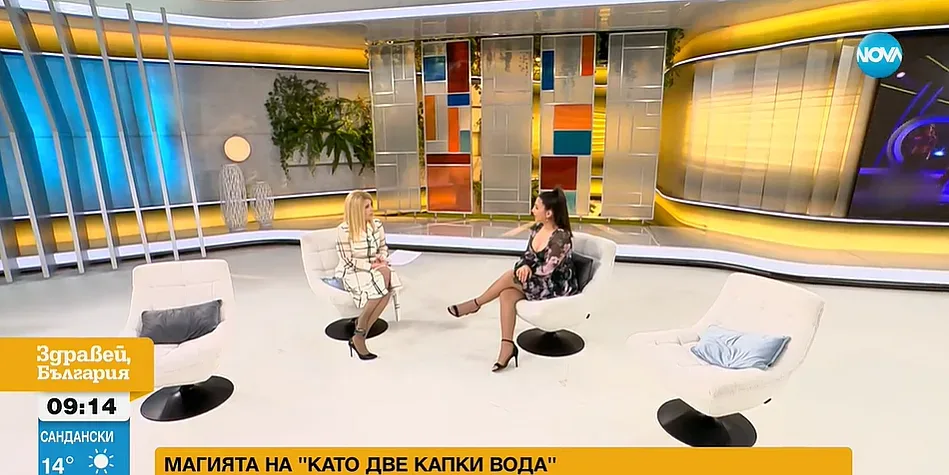 Тв водеща с култови думи! Как пее участничка в Капките