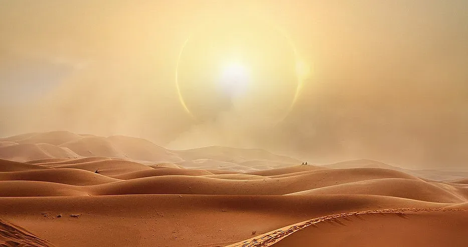 Червено небе! Изненадваща причина