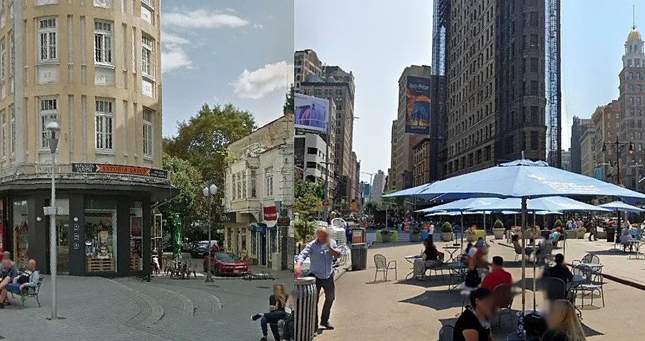 Ню Йорк има уникална сграда близнак във Варна