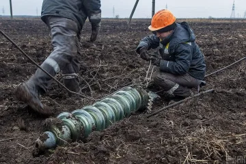 Мощна руска атака остави украински град с българи без ток