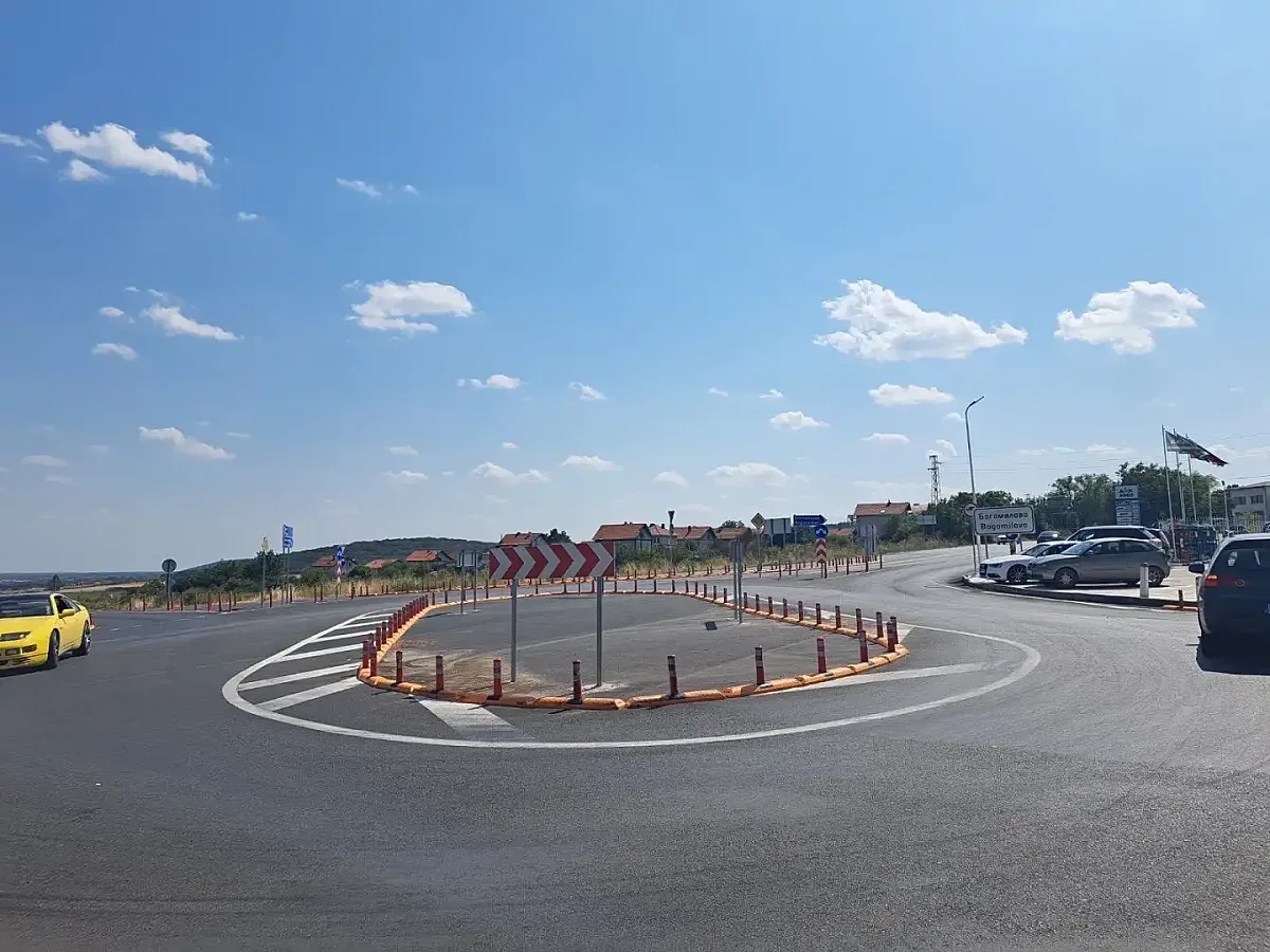 Стартира изграждането на кръгово кръстовище край Тракийския университет