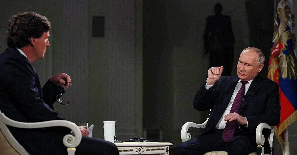 Тъкър Карлсън с признание. Срамува се от интервюто с Путин