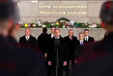Радев: Честваме нашия непреходен национален идеал за свобода