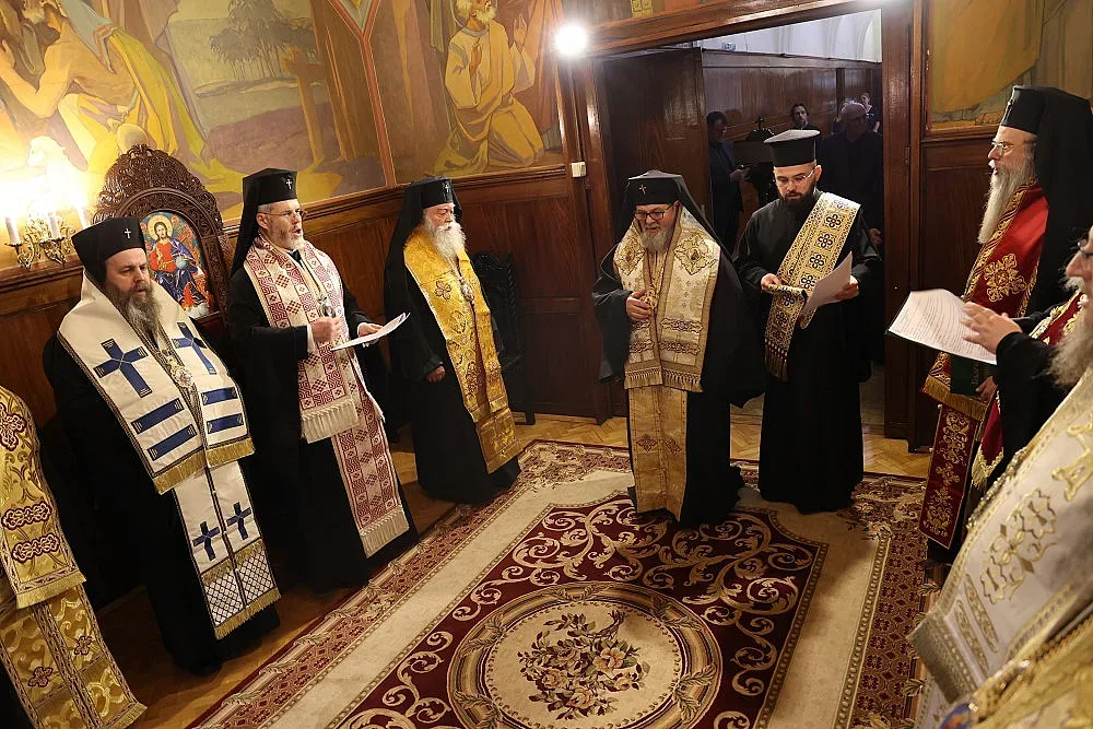 Молебен за здравето на Българския патриарх Неофит